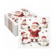 Pacote com 20 Guardanapos 33x33cm de Papel Napkin Jolly friends Folhas triplas